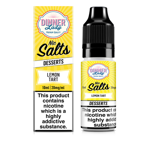 Lemon Tart Nic Salts 50:50 10ml E-Liquid (20mg) — Pack of 10