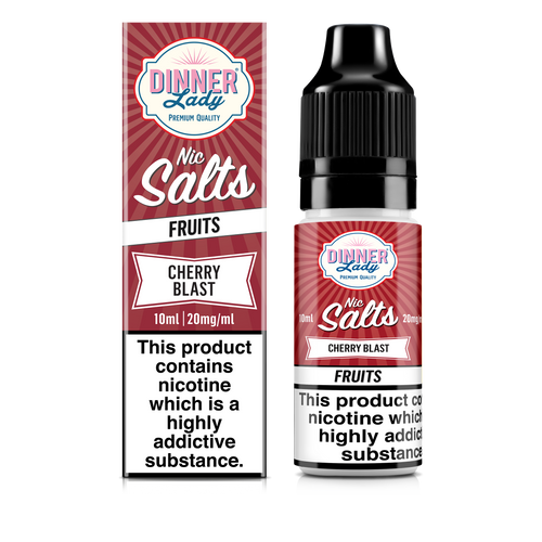 Cherry Blast Nic Salts 50:50 10ml E-Liquid (20mg) — Pack of 10