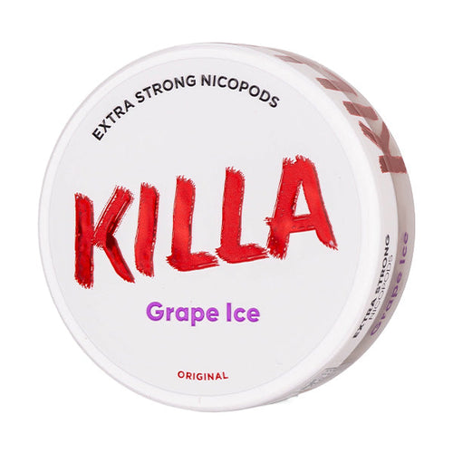 Killa Nicotine Pouches (16mg) — Pack of 5 cans