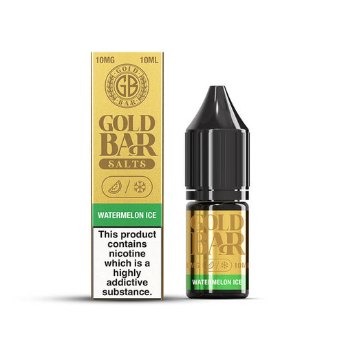Gold Bar Nic Salts 10ml (10mg) — Pack of 10