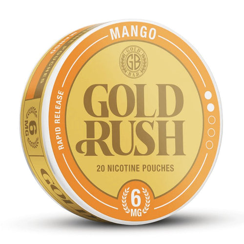 Gold Bar Gold Rush Nicotine Pouches - Pack of 10